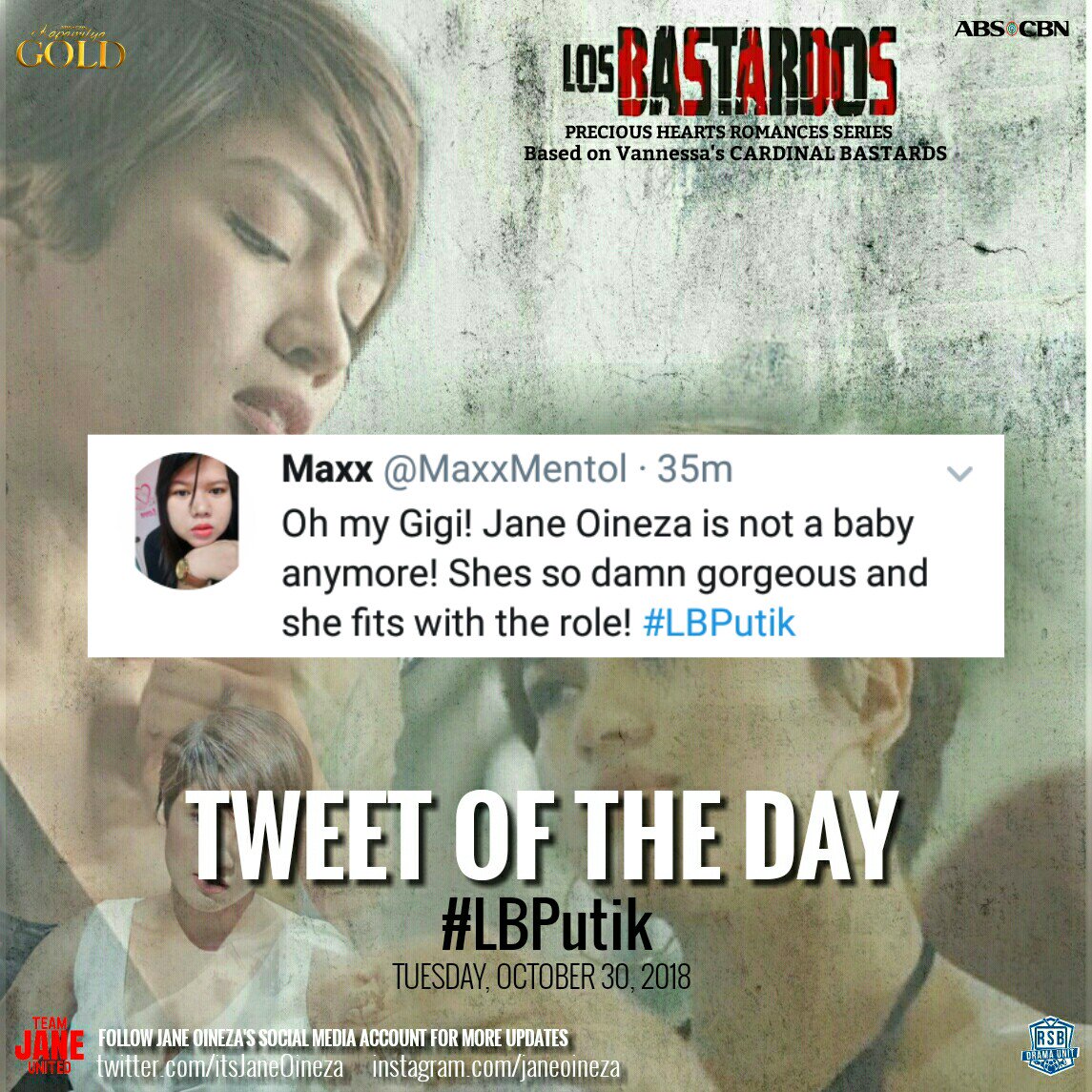 janeoinezafnboy's tweet photo. Tutukan pa ang mas umiinit na alitan sa pagitan ng mga bastardo na sina Isagani at Joaquin! 

Sa mga di nakanuod ngayon pwede nyong balikan ang maiinit na eksena sa Iwantv! #LBPutik https://t.co/7tJjWFiFab