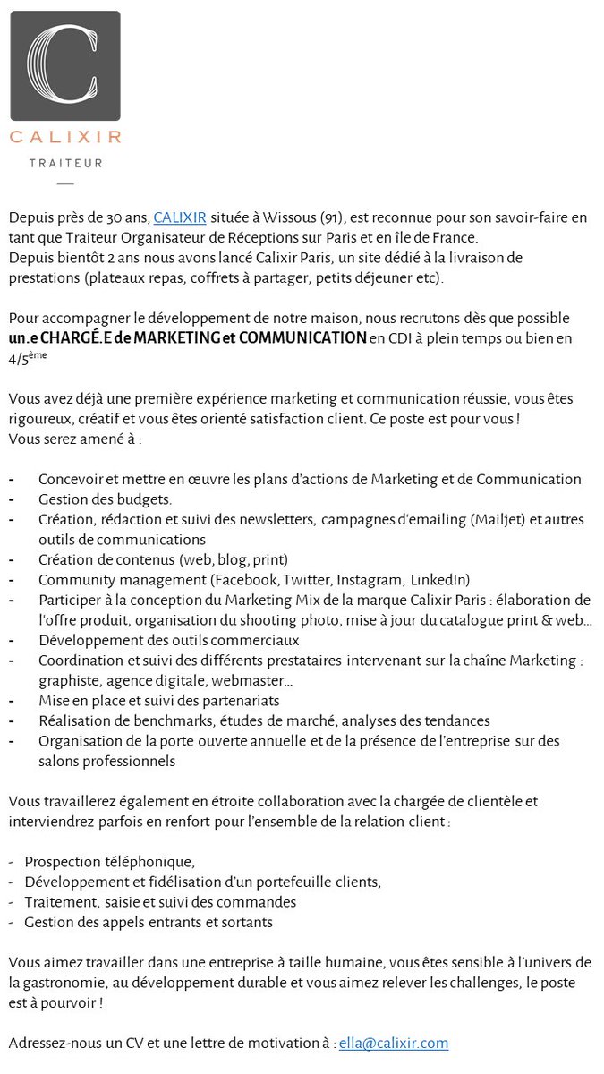 Calixir Paris tweet media