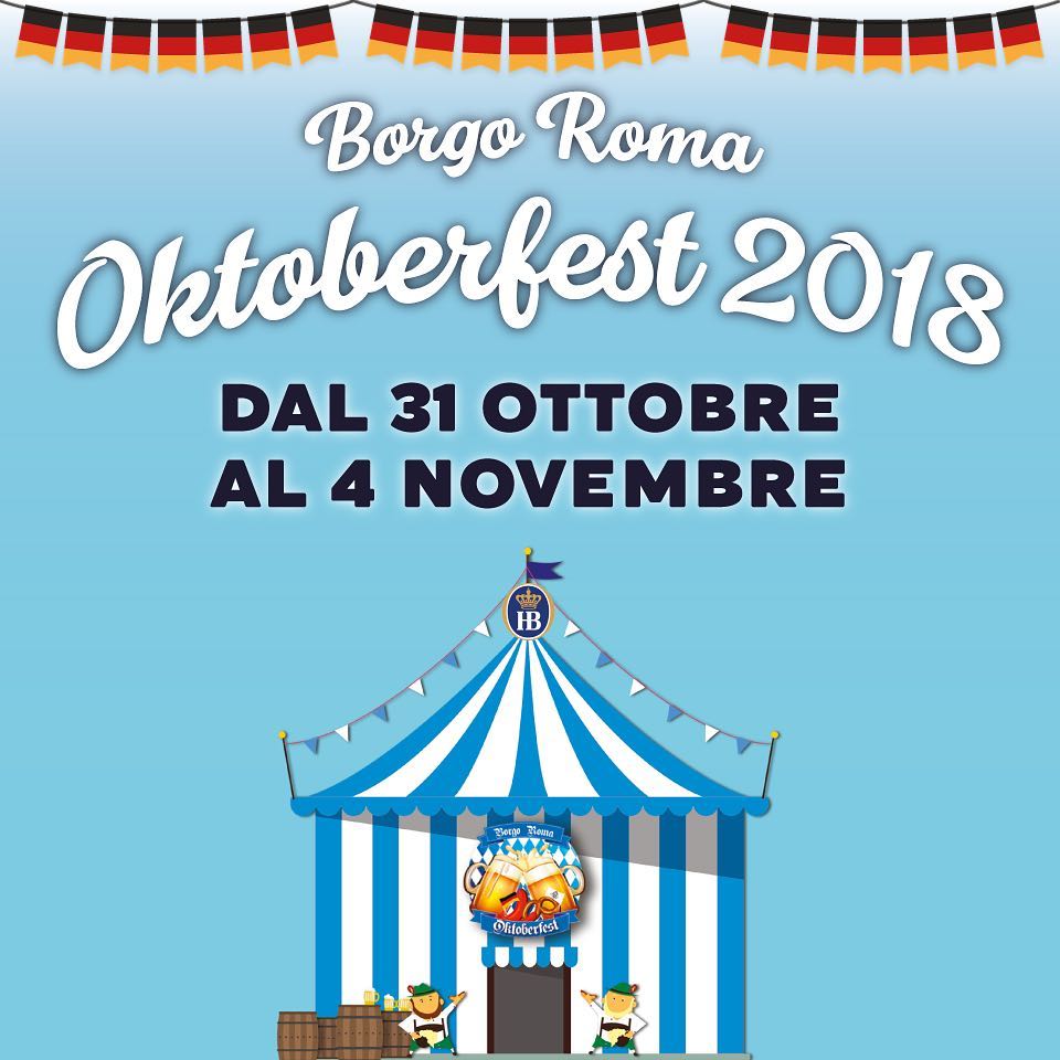 GrandiEventiVR's tweet photo. #BorgoRomaOktoberfest: dal 31 Ottobre al 4 Novembre, Strada Le Grazie (parcheggio Università), Borgo Roma: cibo, birra, musica e tanto divertimento! 🍻🍻

#Oktoberfest #Verona https://t.co/T59kbvZNqE