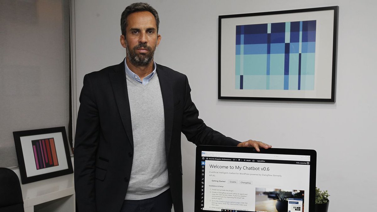 levelbots's tweet photo. El bufete @asesority, especializado en abusos bancarios y laboral, instalará en diciembre un #chatbot para atender las consultas de sus clientes las 24 horas del día 🤖 vía @lavozdegalicia  https://t.co/6Ho2DLabmk https://t.co/egWTNxh6oy