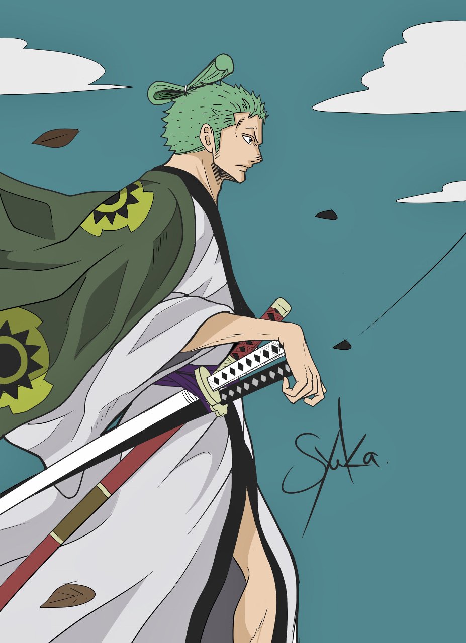 ｼｭｳｶ 秀華 今年の1月からゾロを描き始めて振り返ってみるが自分の気に入ってるイラストはあまりなかった Gt Lt こんなもんかぁ T Co Oixcjbvfmk Twitter
