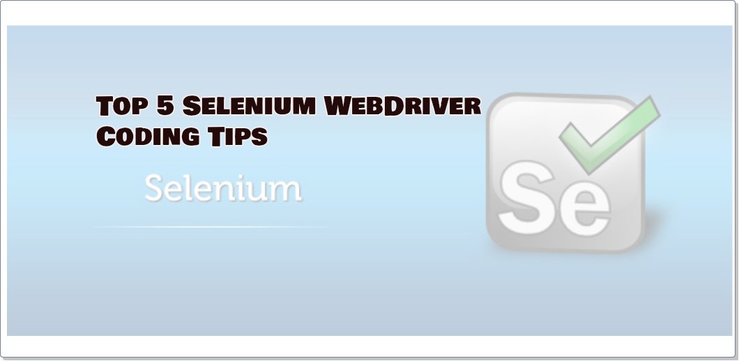 credosystemz's tweet image. Top 5 Selenium Webdriver Coding Tips..!
Checkout: bit.ly/2Idk4uz
Book Your free Selenium Demo Session: +91 9884412301 / 9600112302
#Selenium #TestAutomation #Seleniumtutorial #Chennai #Traininginchennai #CredoSystemz