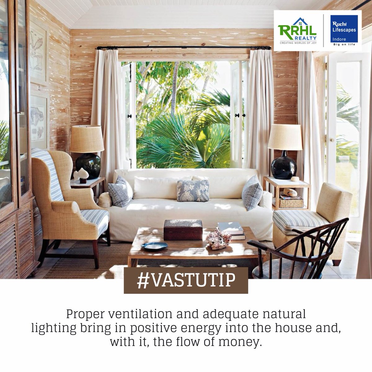 RuchiIndore's tweet photo. #VastuTip #TipOfTheDay #RuchiLifescapesIndore https://t.co/gHb0B41ss8