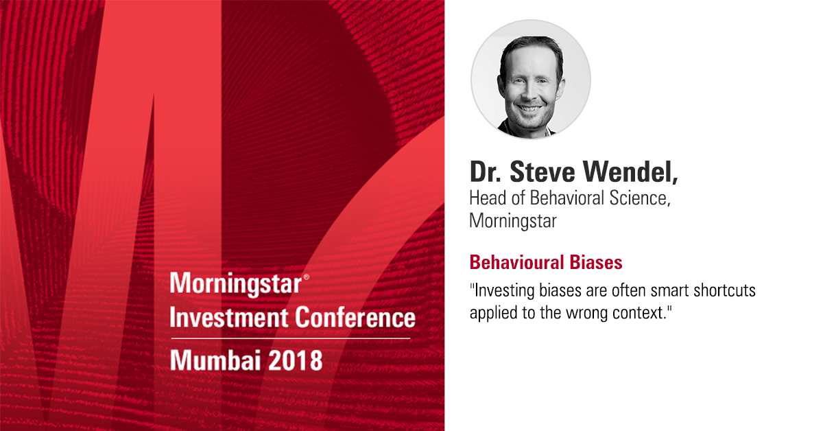 in_morningstar's tweet photo. Covering everything from overconfidence to confirmation bias, @sawendel (Head of Behavioural Science, Morningstar) shared some valuable insights during the interactive session he conducted at #MICIN. #MICINHighlights https://t.co/dhzq9RenhD