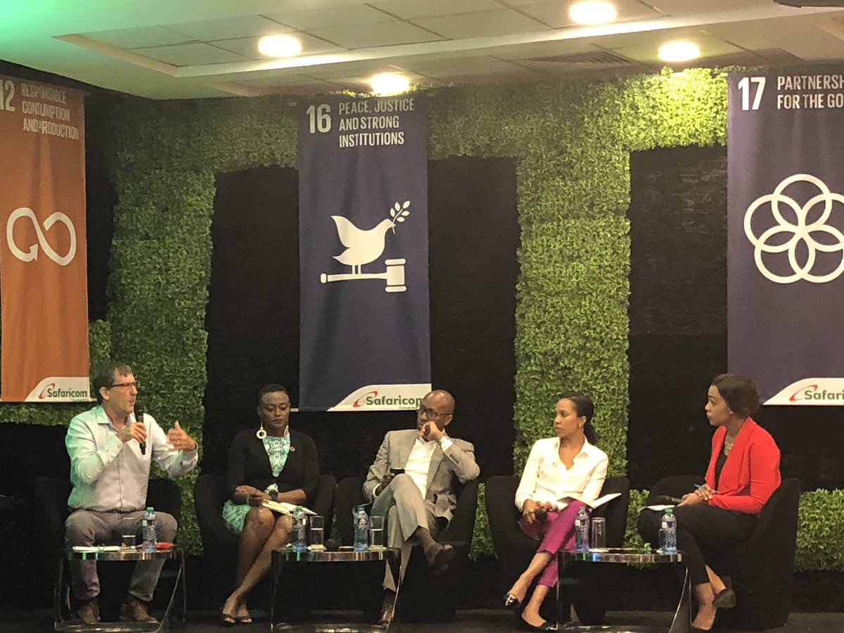 CCiiru's tweet photo. Shared value us about looking at it internally as a business .. it’s a business strategy . Put on the social lenses over your business . Great panel discussion #SustainableSafaricom #SustainableBusiness #CircularEconomy @SteveChege_ @alykhansatchu @daktari1 https://t.co/aF99KTSaAP