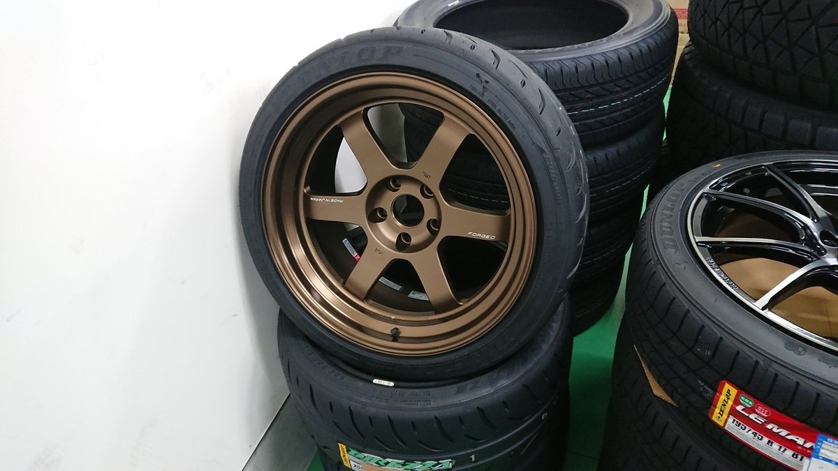 ホイール売ります。 レイズボルクレーシング TE37V MARK-Ⅱ 18×9.5j 5 
