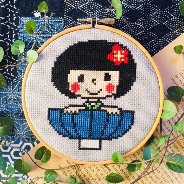 ট ইট র ことりのゆめ 私が図案化して お友達がチクチクしてくれたご当地キャラ52 愛知県瀬戸市 せとちゃん せとちゃん