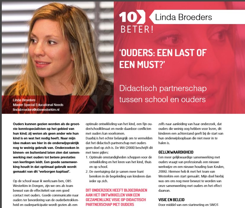 ptrlrs's tweet photo. BOMG1 #ouders en #school #afsluiting met #10keerbeter #LindaBroeders #2016 #ouders een last of een must. #Onderzoek met #impact op school gedeeld met #studenten #master_EN #fontys en #alumni #Rotterdam #thomasMore https://t.co/QKNTUIreQ9