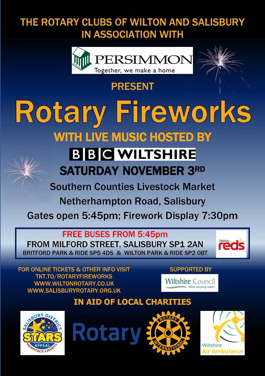 AndyRT's tweet photo. @salisburybid have put together money off vouchers for a large number eateries in #Salisbury over the weekend (inc Monday) for everyone at the @BBCWiltshire @WiltonRotaryuk @salisburyrotary @PersimmonHomes fireworks - if you plan to eat out this weekend get your vouchers here! https://t.co/4G0pQp3Zjq