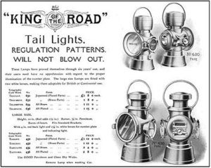 41/ An early area for engineering expertise is the bicycle. Indeed, the modern bike is very much a creation of the West Midlands. Lucas Industries, which became one of the defining Birmingham companies, made acetylene lamps for bikes (and ships). "The King of the Road".