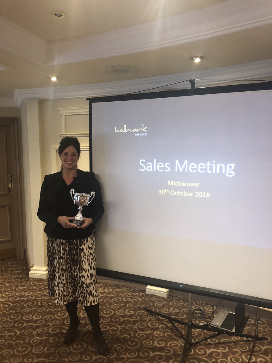 ellsjew's tweet image. Well deserved #salespersonofthequarter @GemmieGemma @HallmarkHotels