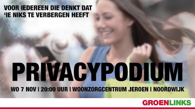 GroenLinks_NW's tweet photo. Kom naar het:
PRIVACYPODIUM 2018.
Wist je dat Noordwijk de hoofdstad is van #wifitracking? Wat doet dat voor #privacy? Wat zijn risico’s van #dataverkeer?
#Noordwijk #Noordwijkerhout #DeZilk #GroenLinks
Woensdag 7 november, 20.00, Jeroen, Noordwijk
https://t.co/ypiUWlY4G5 https://t.co/OqReOgx3Vo