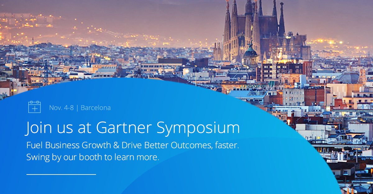 Curious how you can drive digital transformation with low-code? Join us at booth #409 #GartnerSym Barcelona, the world’s most important gathering of CIOs, industry visionaries and leaders. #Mendix