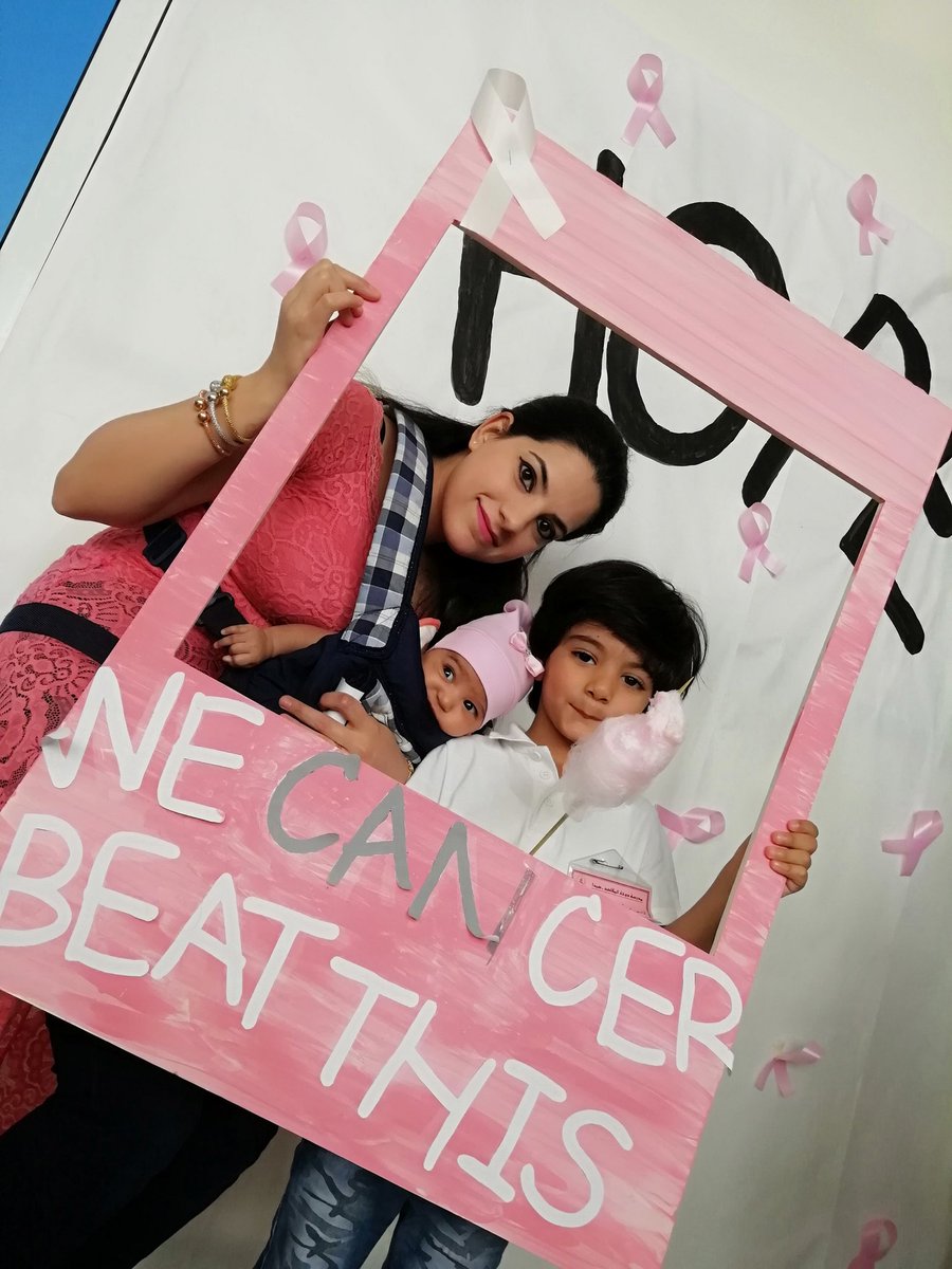 I support wear it pink day to raise awareness of BREAST CANCER! #kg2 @DawhaHighSchool <a href="/FThaalby/">Feda Thaalby</a> <a href="/HanouniFarah/">Farah Hanouni</a>