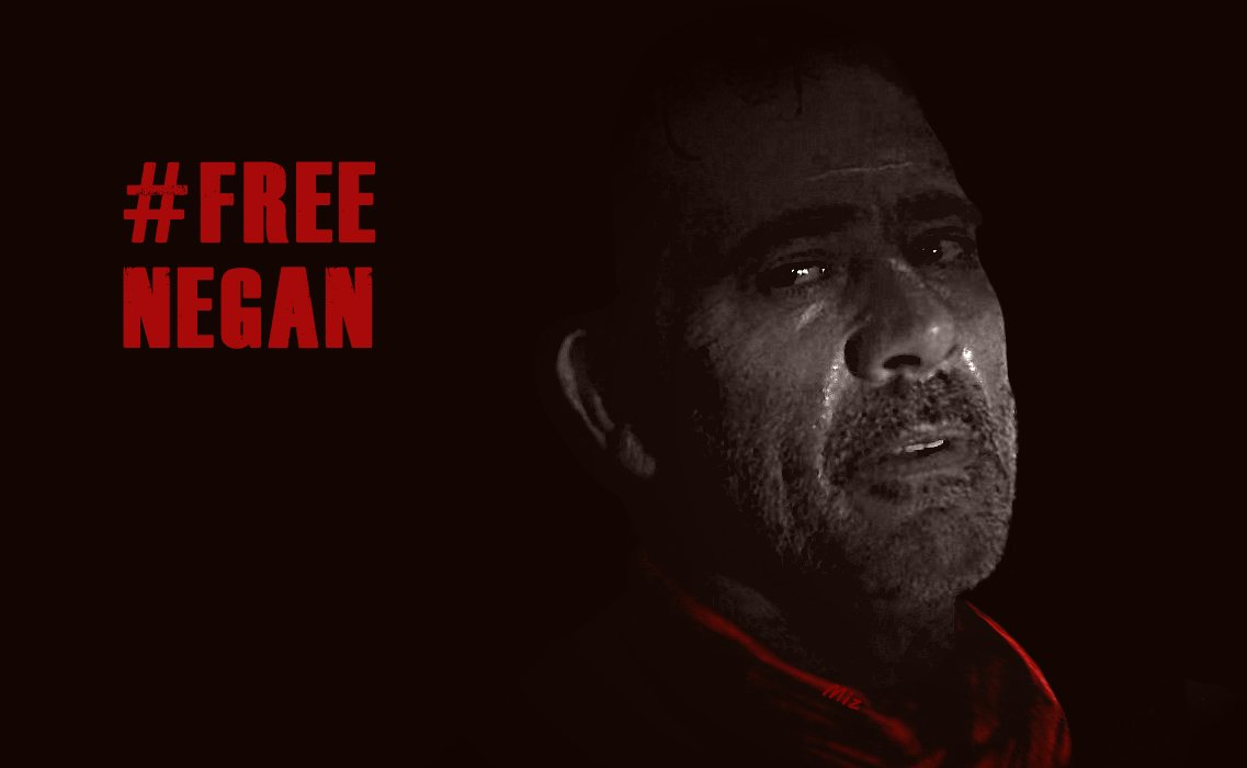 NegansMiz's tweet photo. I wish I'd have taken screenshots of my #TWDPredictions and #CrazyTheories, cuz I was the one suggesting #Rick leaving on a #WhiteHorse, #Negan on a #Motorcycle, #Michonne returning #Lucille to #Negan and co-creating the #FreeNegan slogan which is even used by @TheWalkingDead ❤️ https://t.co/TYMKt2pXGe