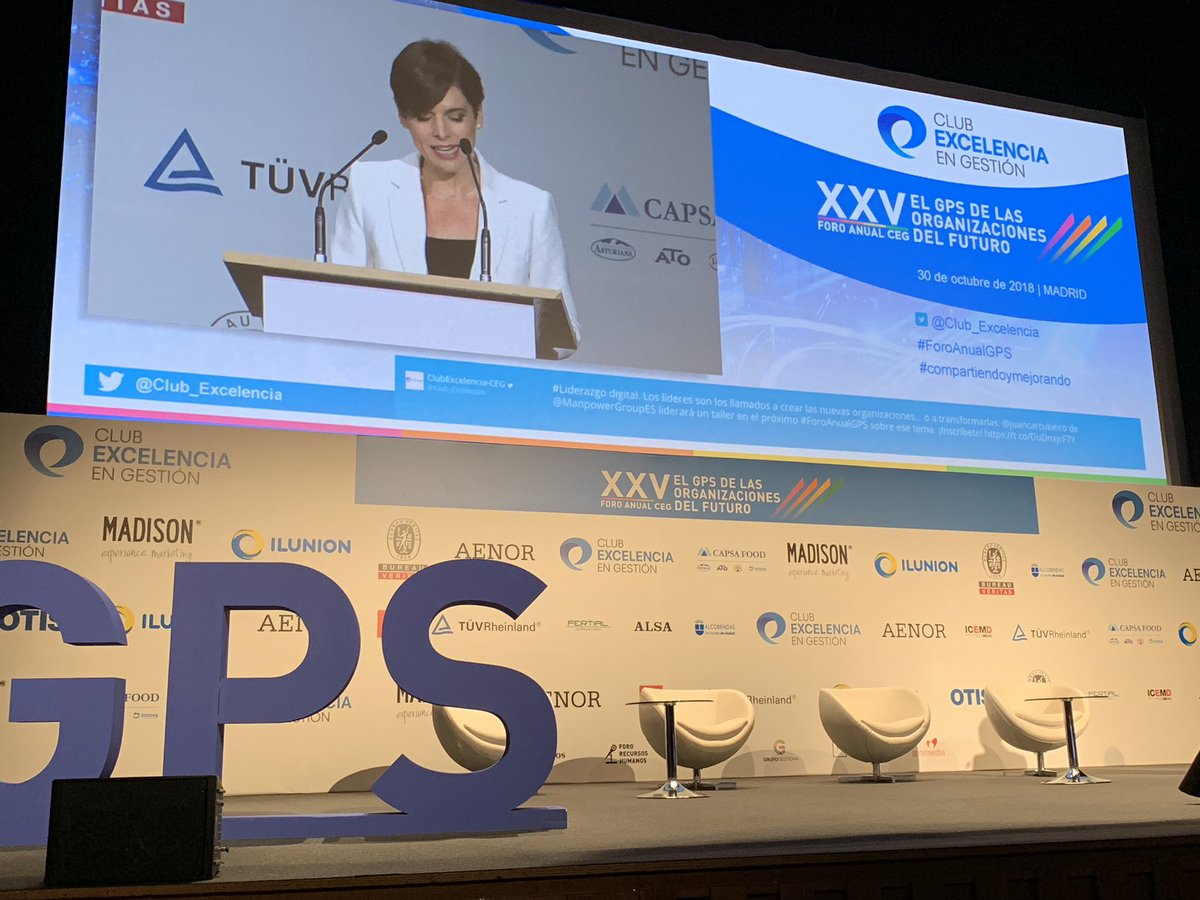 conchavillalon's tweet image. Empieza el #ForoAnualGPS ,#compartiendoymejorando del @Club_Excelencia , el @ALCBDS_Ayto participa junto a las mejores empresas e Instituciones como Embajadores de la Excelencia