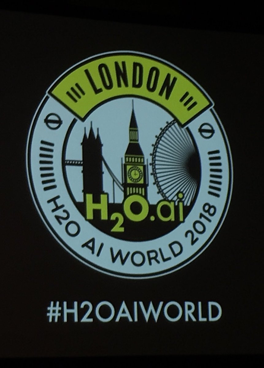 I’m looking forward to #H2OAIWorld especially hearing #kaggle legend Marios
