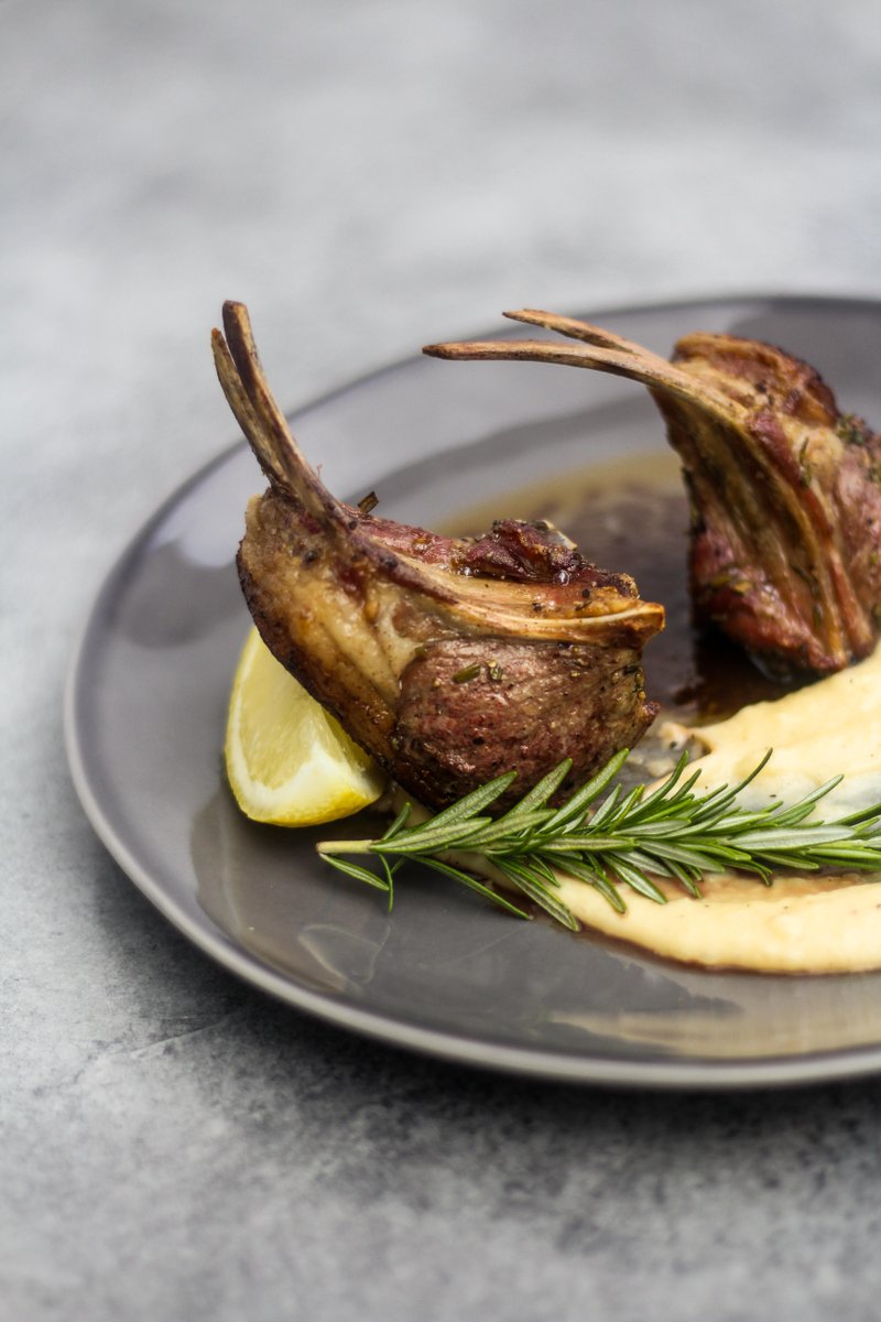 MENU MUST-HAVE | Our Karoo Rack of Lamb is oven baked in rosemary and lemon and finished off with garlic-parmesan potato custard. Perfect Tuesday #lunch or #dinner, right? #DeWarenMarkt