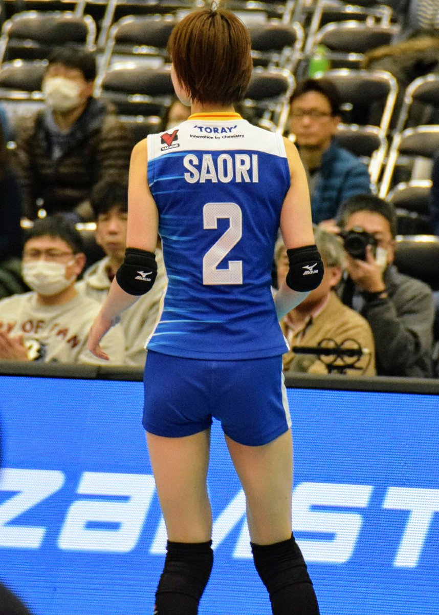 SAORI.🏐今更ながら身体のラインが独特👌 #木村沙織 #東レアローズ
