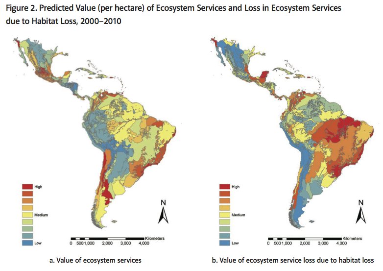 And as biomass isn't spread equally across the globe, some area's losses have been far more acute than others. 

South/Central America has lost 89% of its vertebrate populations since 1970. This is the same area where a man who openly wants to sell of the Amazon was just elected