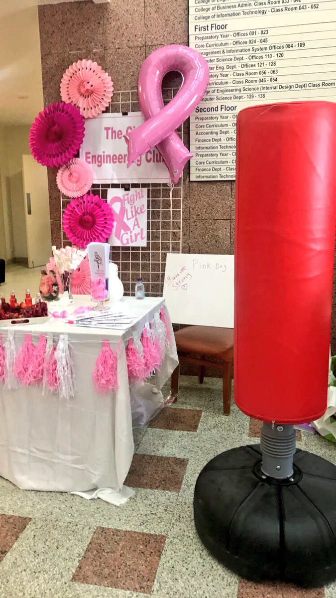 CESC_Female's tweet photo. Fight like a girl! 💕
#pmuer
#pink_day https://t.co/Y7q33gjMTC