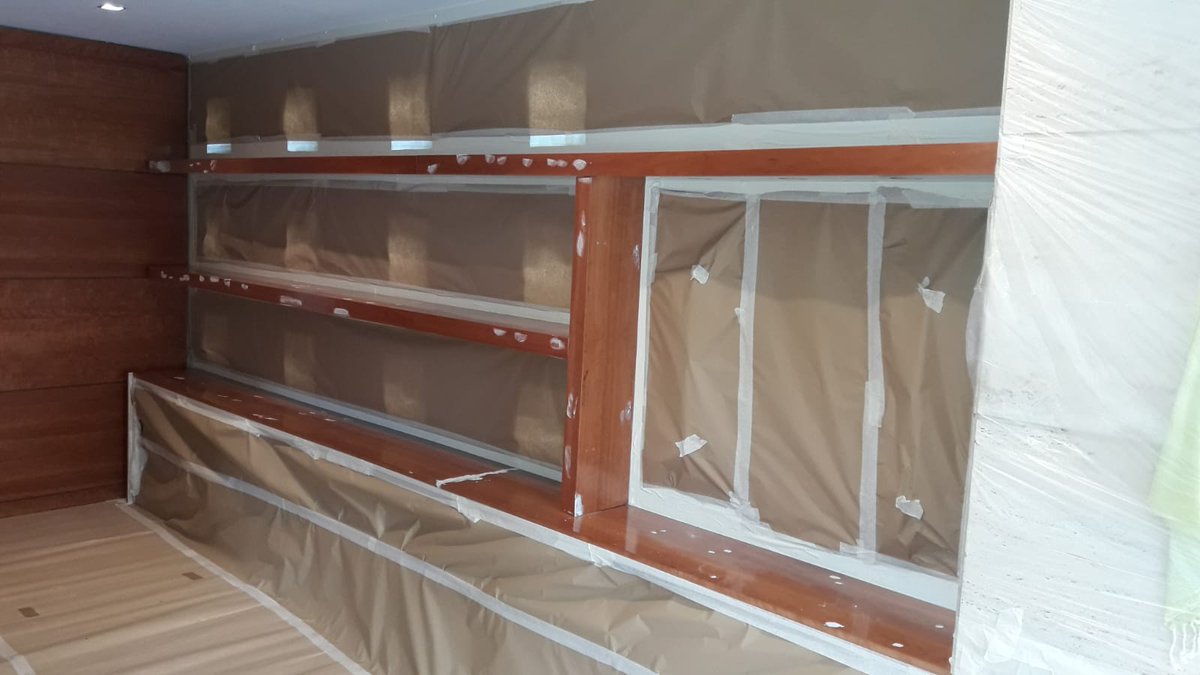 Lackestuc's tweet photo. Bonito cambio!
Trabajos realizados en domicilio particular.
Lacado de Mobiliario de Comedor y Pintado de Paredes-Techo.
Espectacular! Paneles de Madera y Mobiliario de Comedor Lacados en Color Blanco Mate. https://t.co/Wcc8AfakhJ