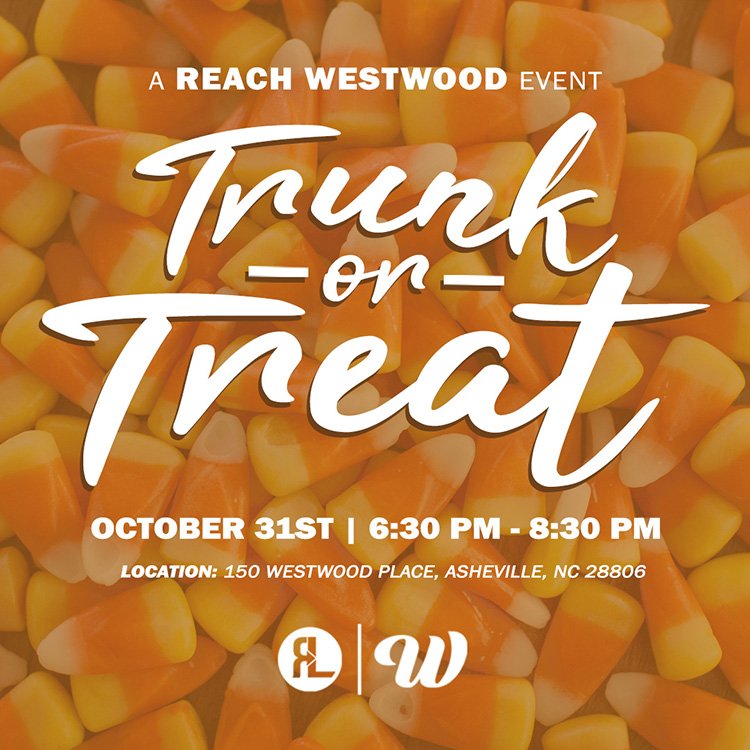 Join us this Wednesday as we partner with Westwood Baptist Church and reach out to our community through candy and fellowship!

*MC'S ARE CANCELED THIS WEEK DUE TO THIS EVENT*

#NotLikeFamily #MakeGrowUnleashDisciplesOfJesus #TrunkOrTreat #WestAsheville #Westwood