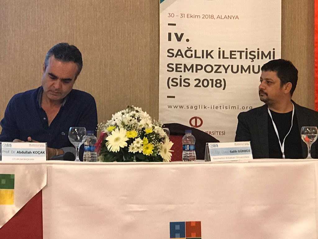 kocak_a's tweet photo. #sis2018 günün son oturumuna hazırız... https://t.co/cE4y62B9Ro