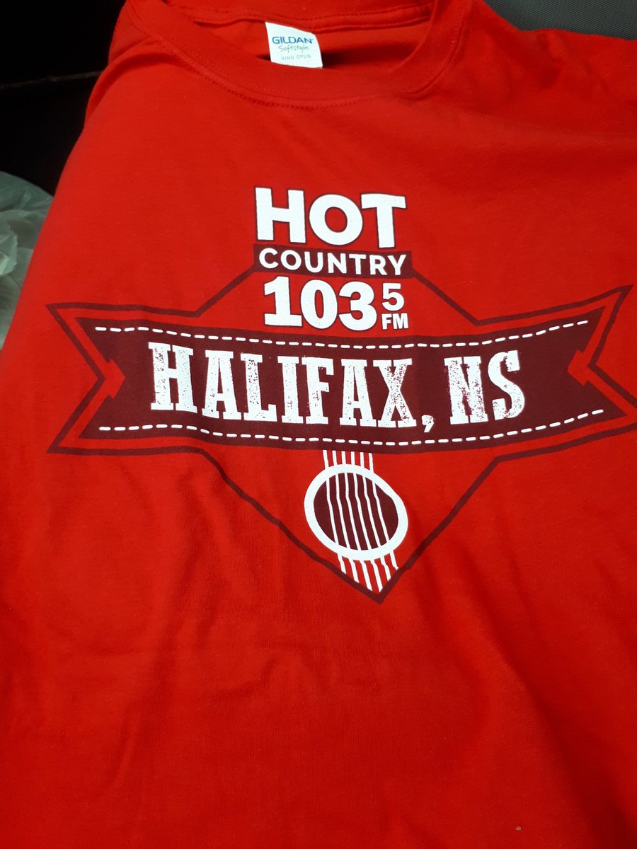 All done gave blood and got an awesome T-shirt too thanks @HotCountry1035 and #canadianbloodservices see you n January