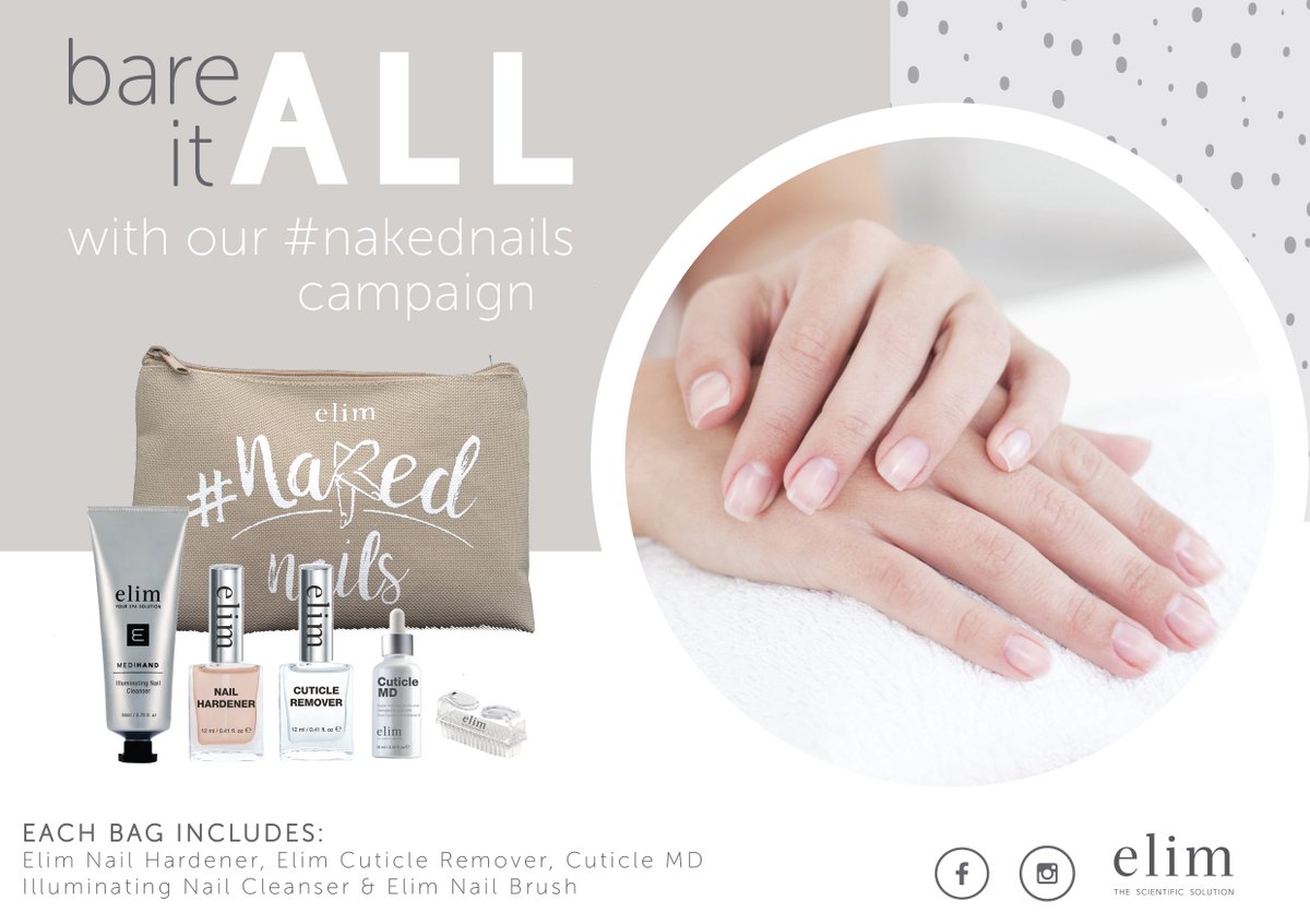 Why your Nails Need A Break!
facebook.com/essentialsforw…
#beautifulnails #elimspaproducts #nakednails #beautytips #loveyournails Elim <a href="/mediheel/">Elim Spa Products</a>