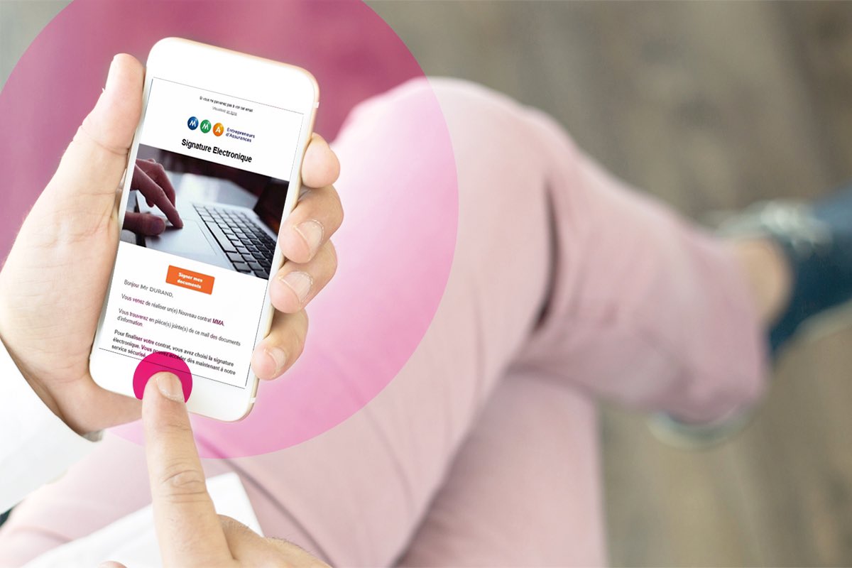 Nos agents #MMA proposent désormais à nos clients de signer électroniquement leurs contrats. Je suis fier de nos équipes qui travaillent quotidiennement pour faire gagner du temps à nos clients. Merci à vous #signatureélectronique #simplification #engagement
