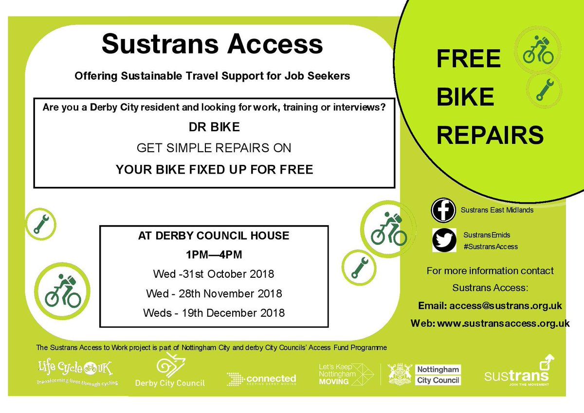 CycleChampDerby's tweet photo. Any Derby resident who's looking for work with a bicycle that needs a bit of TLC, take a look at this... https://t.co/RGAl0n6eTu