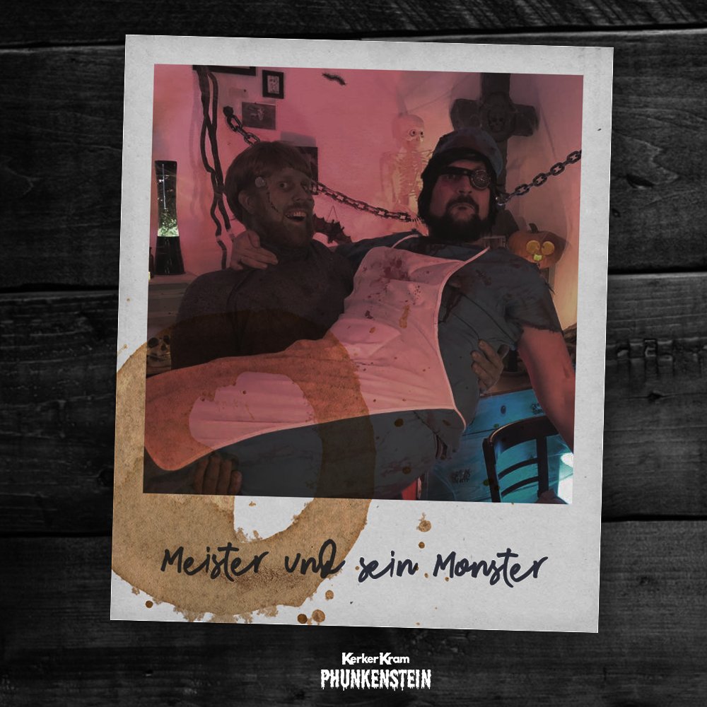 Es freut uns, dass ihr beim #KerkerKram Halloween Spezial #PHUNKENSTEIN so viel Spaß hattet wie wir! Vielen Dank für den tollen Sonntag Abend! Frigor hat mir noch eine Kleinigkeit für euch zugeschickt...