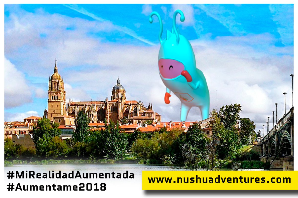 #NUSHU es muy pequeño... ¡y a veces le gustaría aumentarse y ser taaan grande como los edificios! 🔍🔍 #MiRealidadAumentada #Aumentame2018 ¿Y vosotros <a href="/mcarmenmm/">MariCarmen MM</a> <a href="/jorgemcalvo/">Jorge Calvo</a> <a href="/Lamunix/">Ana Municio</a> <a href="/ciberespiral/">Asociación Espiral, Educación y Tecnología</a> <a href="/tecnotic/">tecnotic</a> <a href="/AumentaMe/">Aumentame EDU 2024</a>?