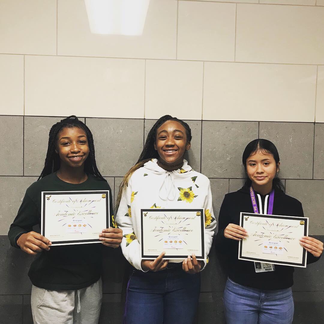 DeSotoCollege's tweet photo. Congrats to our A-B Honor Roll students for the 1st 9 Weeks 🤗 https://t.co/2cn2NRlg8F