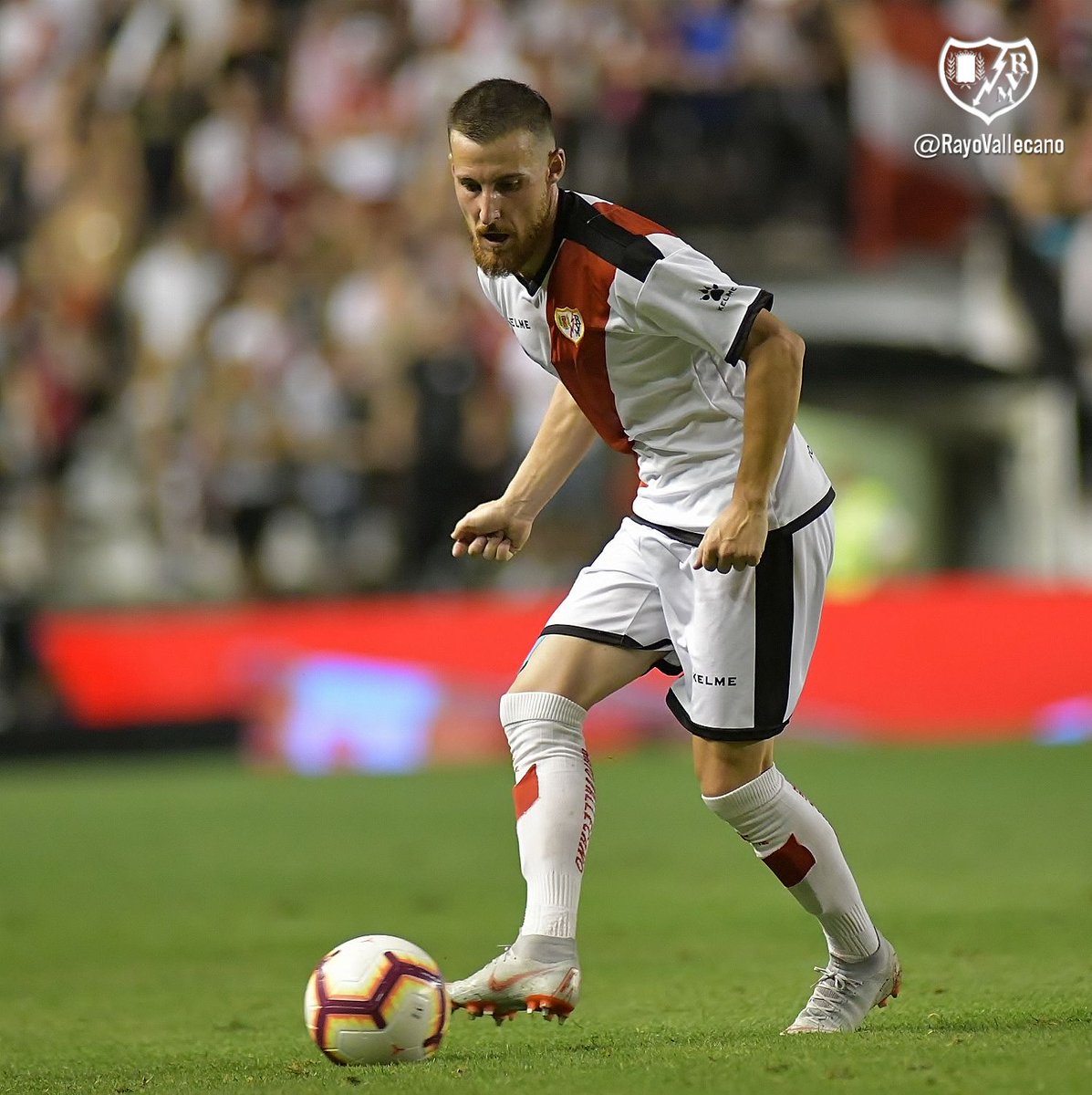 Tito, en un partido con el Rayo (Foto: Rayo Vallecano).