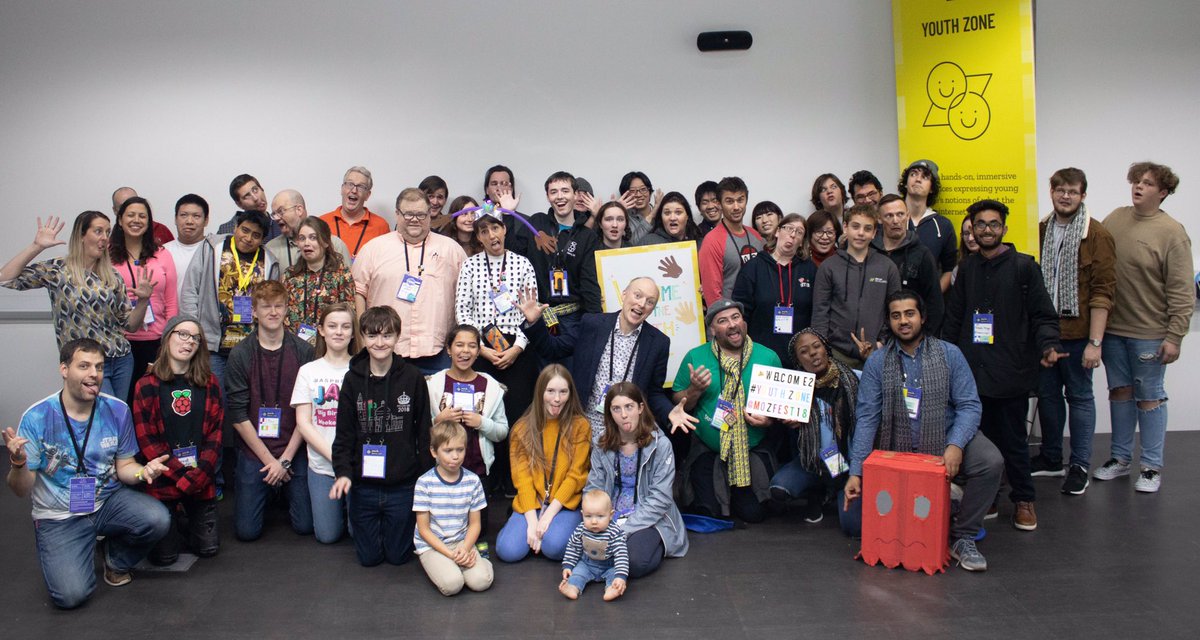 gbaman1's tweet image. What a weekend!
After 5-6 months of prep, had a fantastic weekend Wrangling with @mozillafestival Youth Zone team for 3rd year running.
We had an amazing army of 80+ volunteer facilitators ages 7 and up who delivered 40+ workshops across the weekend.
Huge thanks to everyone!