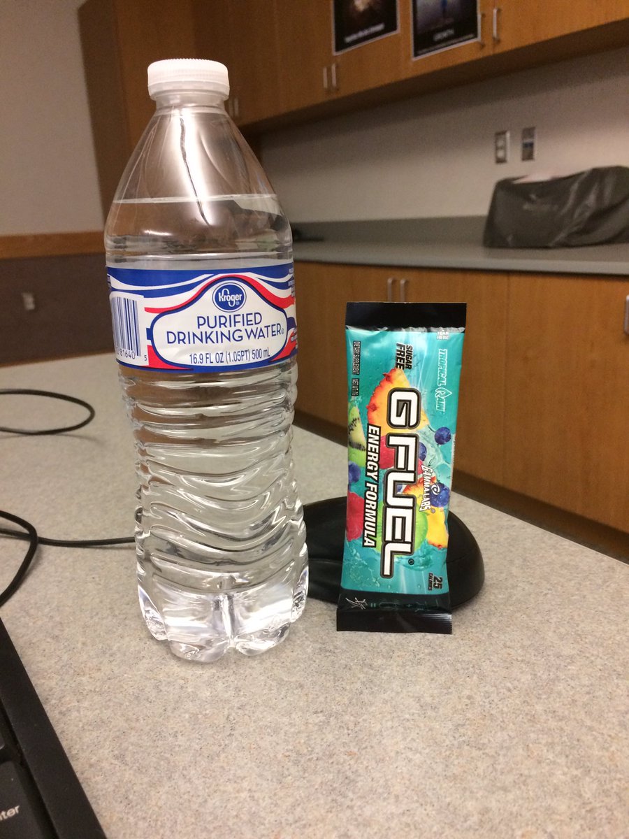 Relms_'s tweet image. Time to start the day. @GFuelEnergy