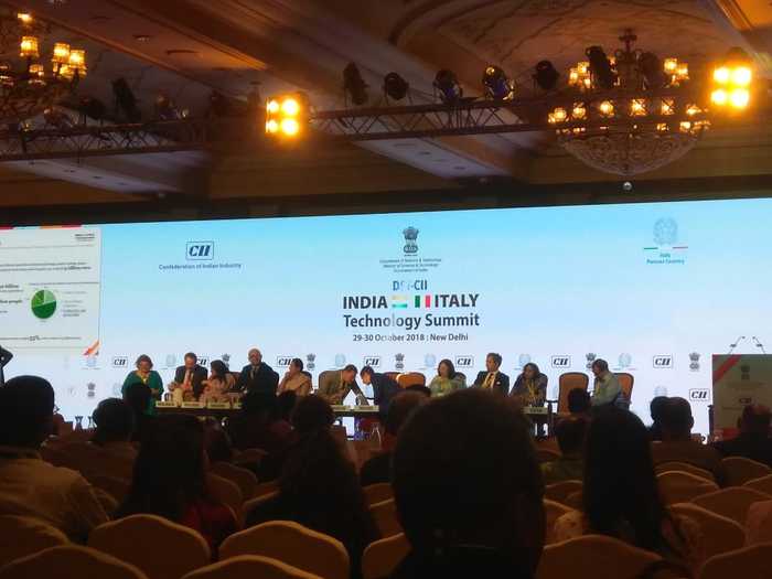 tdbgoi's tweet image. #TDB participated in DST-CII India-Italy #TechnologySummit held on 29-30 October 2018 in #NewDelhi.