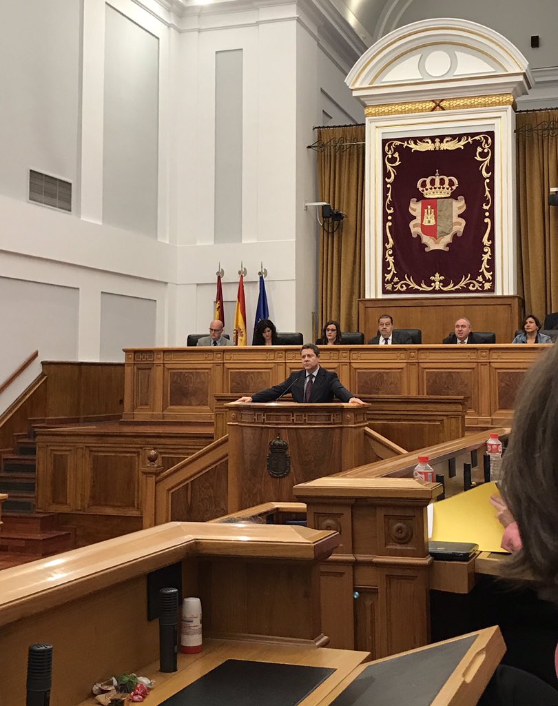 Pilarcallado's tweet image. Comenzamos el Debate del Estado de la Región #ConPageProgresamos #DebateClm2018