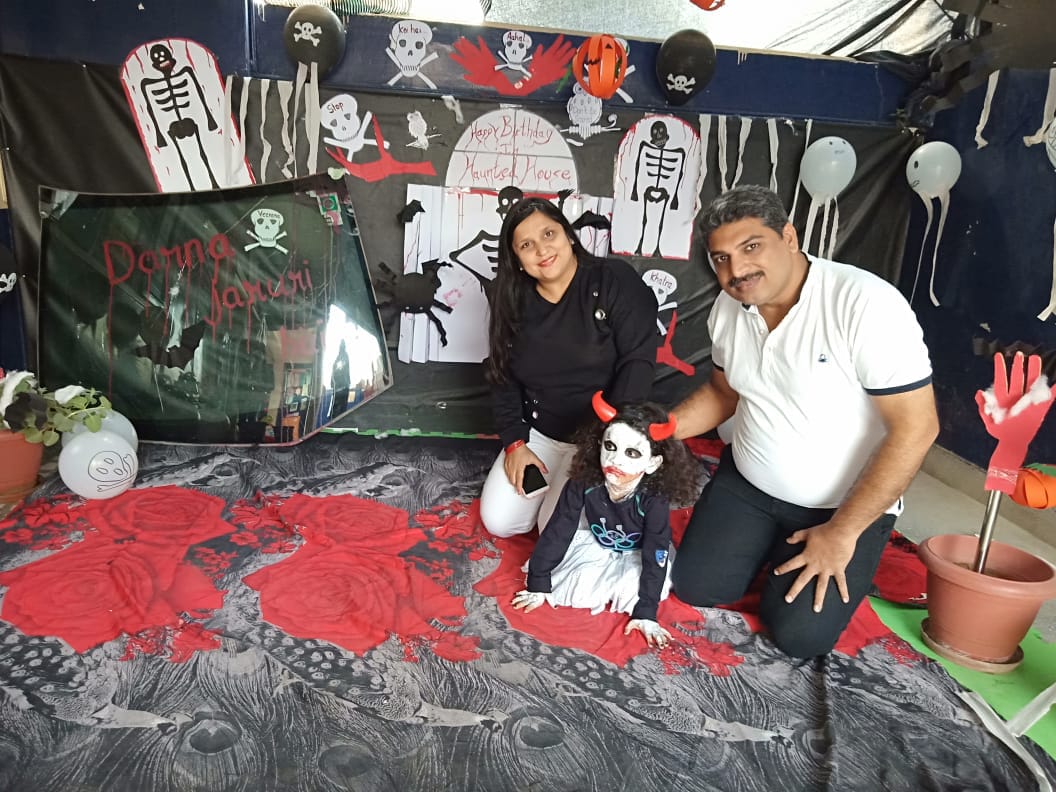 KidzeeIndia's tweet photo. #Halloween is just around the corner and the students of Kidzee Sikandra Agra are in the zest of it. They all came differently dressed up and had a blast. https://t.co/2brD7nU7oc