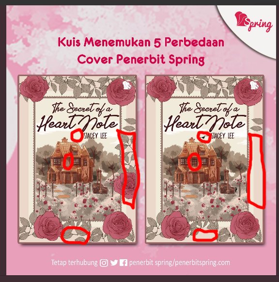 mclombok's tweet image. Ada 4 perbedaan #PenerbitSpring  #SpringBooks   #KuisSpring #5Perbedaan