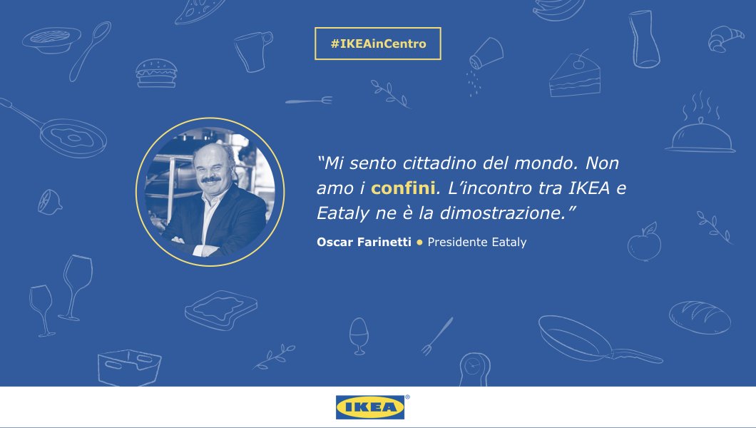 #IKEA e <a href="/eatalyroma/">Eataly Roma</a> si incontrano. Un nuovo pop-up store che verrà inaugurato a breve per regalare un’esperienza di acquisto nuova, coinvolgente e di ispirazione. #IKEAinCentro