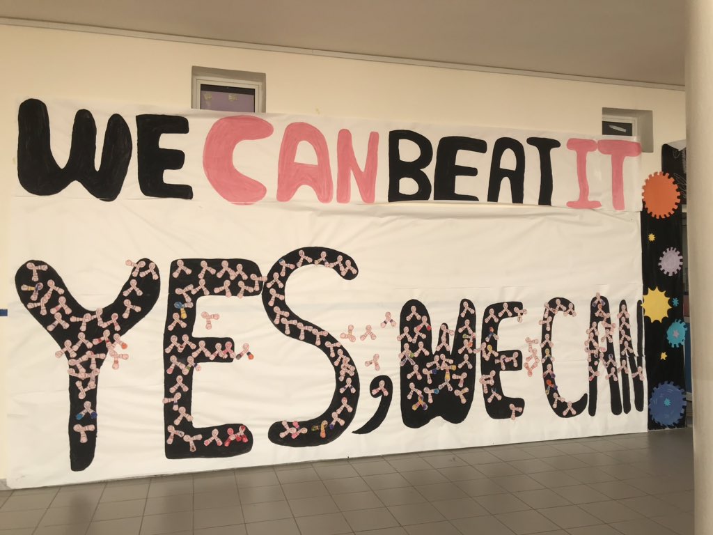 #we_can_beat_it_yes_we_can #Breast_cancer_Awareness @DawhaHighSchool <a href="/FThaalby/">Feda Thaalby</a> <a href="/Ghania25060931/">Ghania</a>