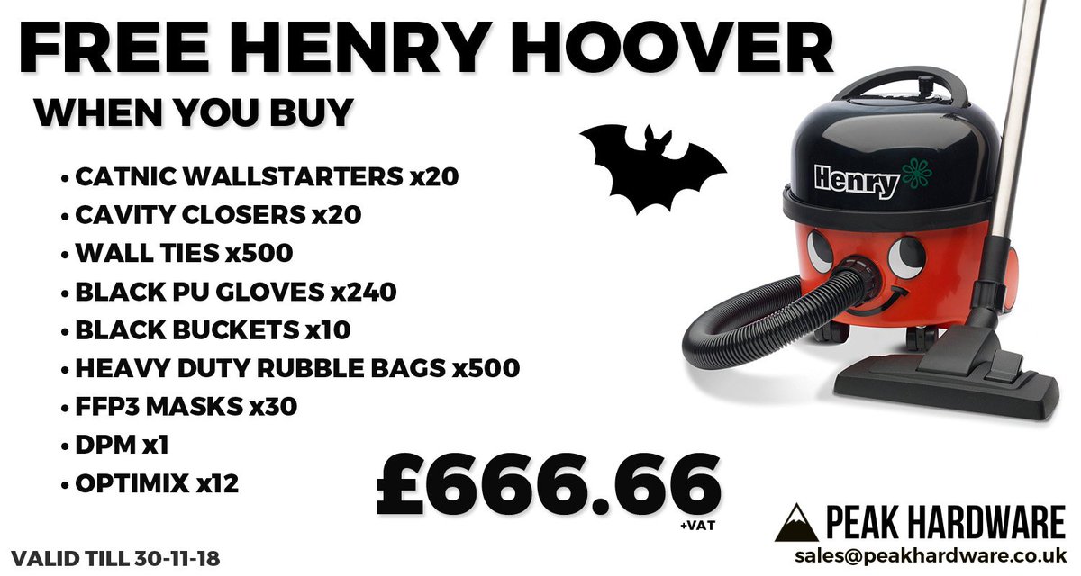 #FREE #HENRY HOOVER FOR #HALOWEEN.
bit.do/ezHfe #builders