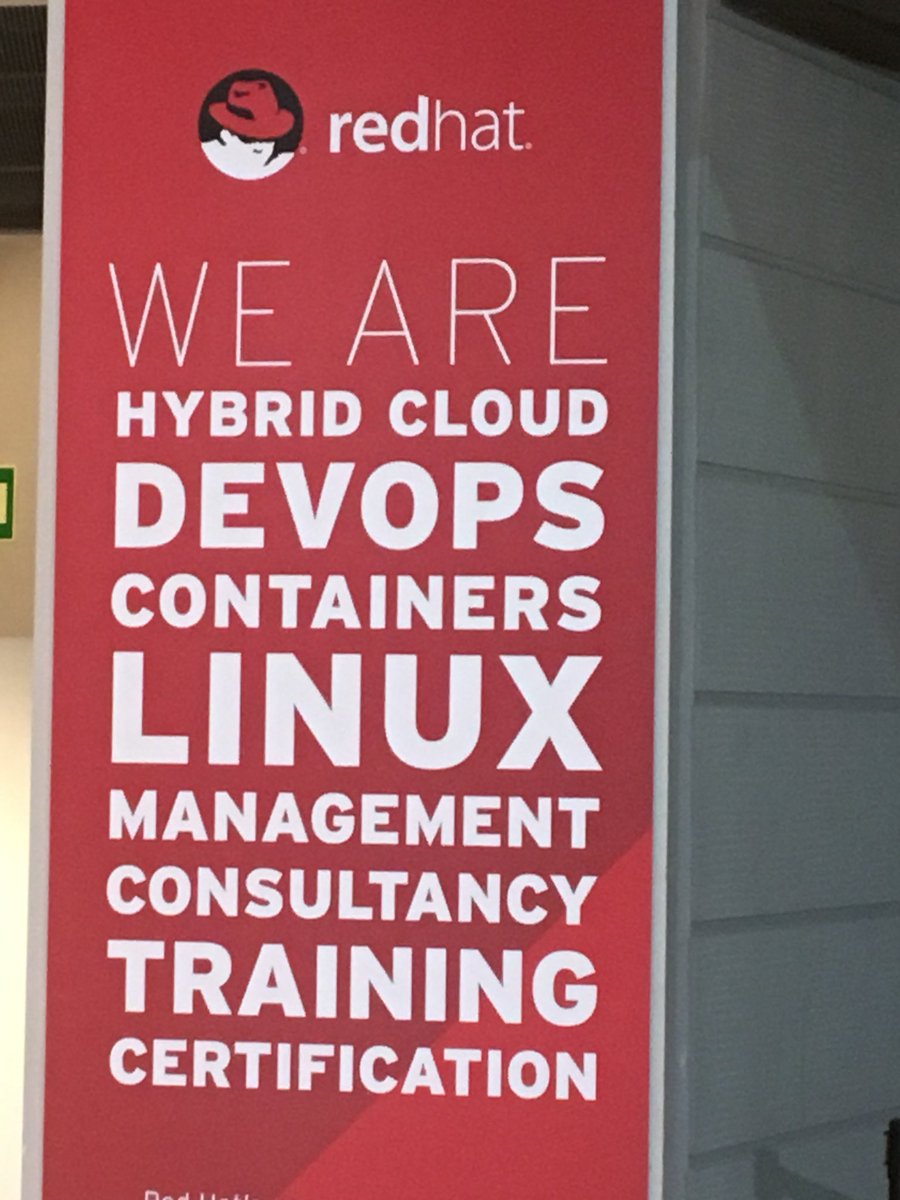 TorresaniB's tweet photo. #RedHatOSD È il giorno dell’#opnsource. Oltre 1.300 iscritti. Presente! https://t.co/BV7FiFY9Tk