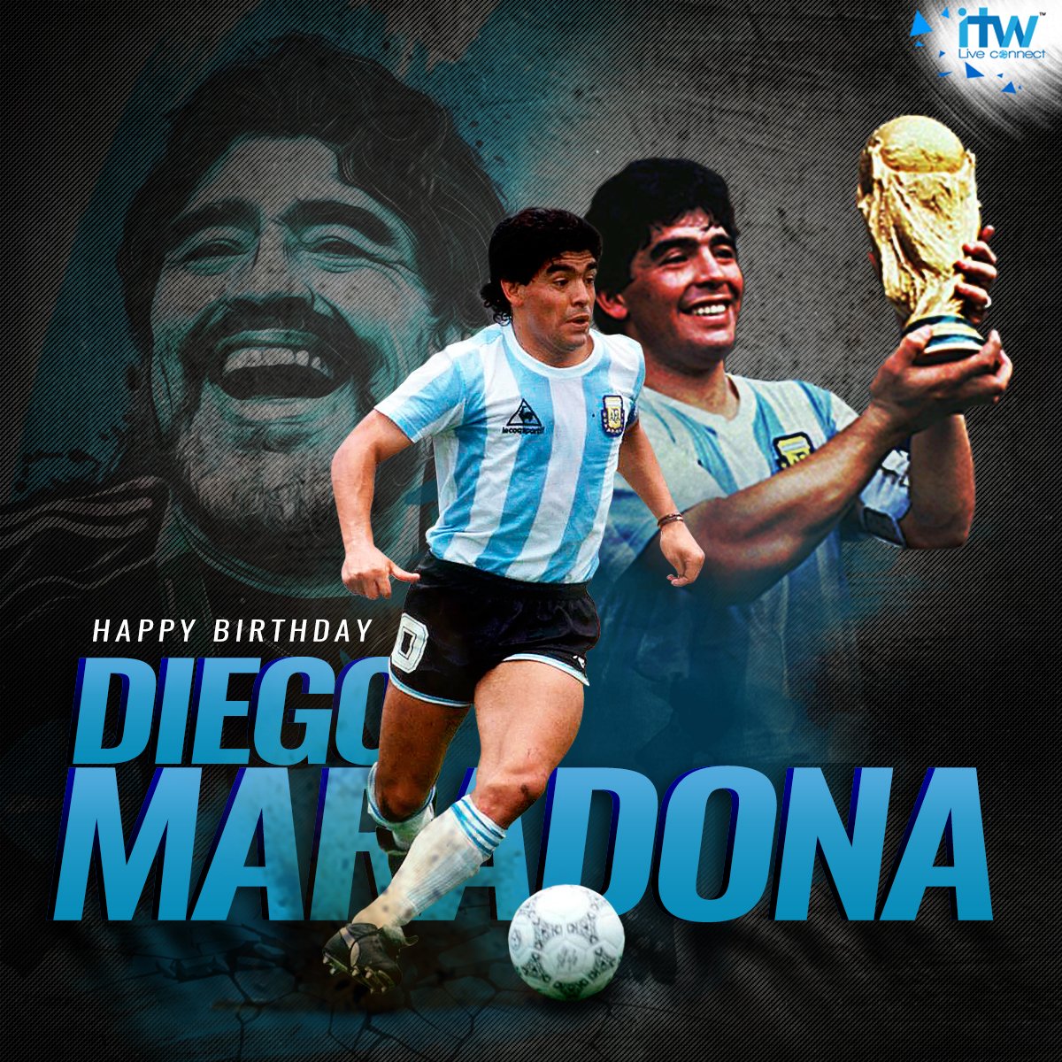 Wishing a very Happy Birthday to the legendary Diego Maradona! 