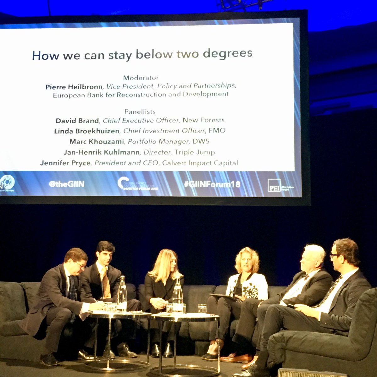 melaniestjames's tweet image. #below2degrees how to create a 5x increase in #climatechange financing? #AllSectors #NewIvestments #BlendedFinance @theGIIN #GIINForum18