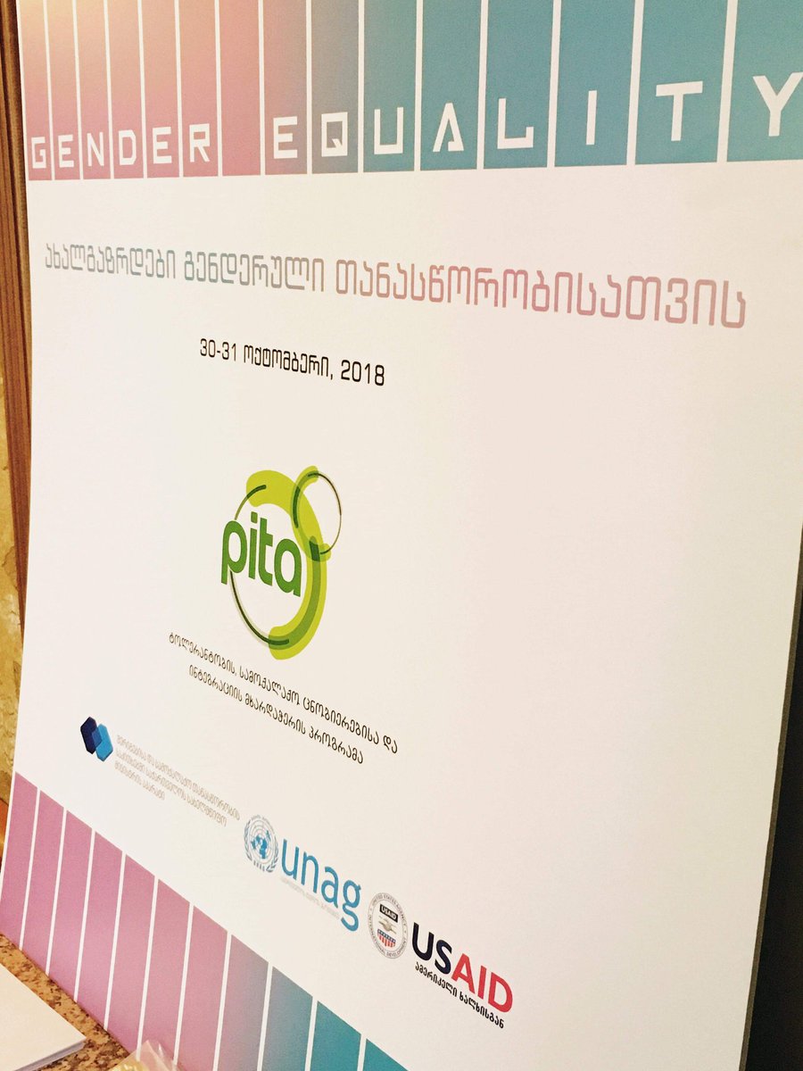 UNAGeorgia's tweet photo. Happening now: #PITA has successfully kicked off a 3-day TOT in combating gender-based violence with 20 of the best and brightest youth members from its #YouthCenters! @USAIDGeorgia @UNAGeorgia, @SMRCEGeorgia, @usaid_info, #YouthPower, #YouthCAN #Youth #CombatGBV #genderequality https://t.co/VQruQCJKoC