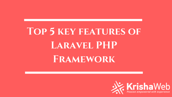 KrishaWeb's tweet image. Confused, whether to choose Laravel #FrameworkDevelopment or not? Here we list out some of the features which will help you make a better decision!!
Click Here: bit.ly/2QYD2J8
#Laravel #LaravelDevelopment #framework #PHP #WebDevelopment